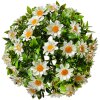 Clayre & Eef 6PL0324S Dekoratívna umelá kvetinová guľa sedmokráska Ø 17 cm