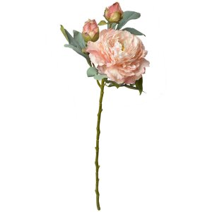 Clayre & Eef 6PL0332P Umelý kvet Rose Pink 12x12x62 cm