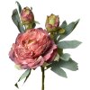 Clayre & Eef 6PL0332R Umelé kvety Rose Red 12x12x62 cm
