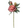 Clayre & Eef 6PL0332R Umelé kvety Rose Red 12x12x62 cm