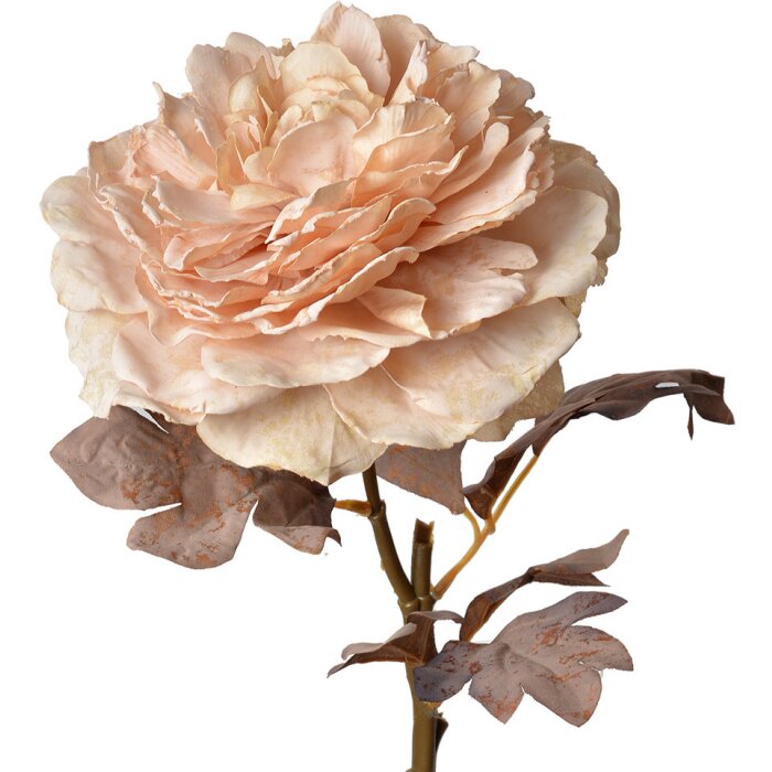 Clayre & Eef 6PL0334 Umelý kvet Rose Pink 10x10x60 cm