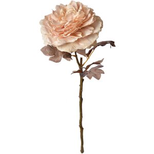 Clayre & Eef 6PL0334 Umelý kvet Rose Pink 10x10x60 cm