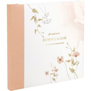 Goldbuch communio fotoalbum Blütenzauber rosé...