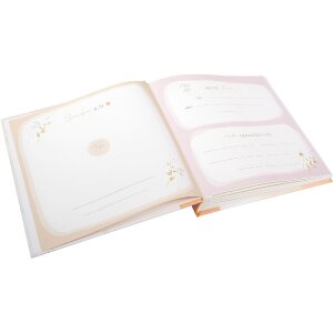 Goldbuch communio fotoalbum Blütenzauber rosé 25x25 cm 58 strán