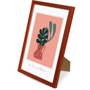 Goldbuch drevený rám Aura 20x30 cm Pravé rezavé drevo s čírym sklom a zadným panelom z MDF