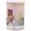 Clayre & Eef 6BL0155 Pokladnička na peniaze ružová Retro Ø 10x15 cm
