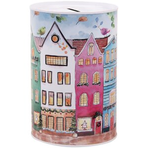 Clayre & Eef 6BL0157 Pokladnička Ø 10x15 cm