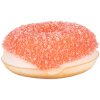 Clayre & Eef 65980P Dekorácia Donut červená plastová Ø 6x2 cm