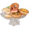 Clayre & Eef 65980P Dekorácia Donut červená plastová Ø 6x2 cm