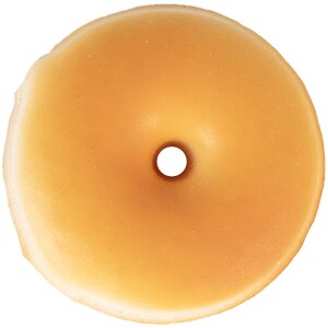 Clayre & Eef 65980Y Dekorácia Donut žltá Ø 6x2 cm
