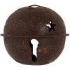 Clayre & Eef 6Y5728M Dekoračný zvonček Brown Iron Ø 9x9 cm