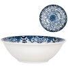 Clayre & Eef 6CEBO0166 Misa na polievku bielo modrá Ø 16x5 cm 350 ml Keramika