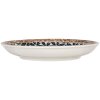 Clayre & Eef 6CEDP0168 Tanier Ø 21 cm boho dizajn keramický bielo-čierny