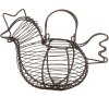 Clayre & Eef 6Y5702 Kôš Chicken Country Style Brown Iron 23x14x17 cm