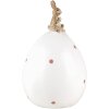 Clayre & Eef 6PR5260 Dekorácia Králik na bielku Ø 10x16 cm