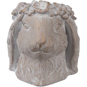Clayre & Eef 6TE0556M Kvetináč Rabbit Beige...