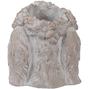 Clayre & Eef 6TE0556M Kvetináč Rabbit Beige Gold 16x18x18 cm