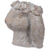 Clayre & Eef 6TE0556M Kvetináč Rabbit Beige Gold 16x18x18 cm