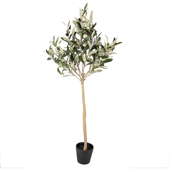 Clayre & Eef 5PL0149 Dekoratívny strom zelený 20x20x90 cm plast