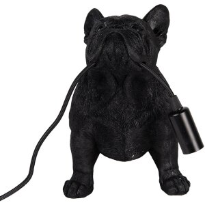 Clayre & Eef 6LMP794 Stolná lampa Bulldog...