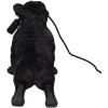Clayre & Eef 6LMP794 Stolná lampa Bulldog Black 35x19x28 cm E14 40W