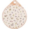Clayre & Eef 6CE2060 Podložka pod panvicu Keramická béžová oranžová 20x23 cm