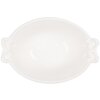Clayre & Eef 6CEBO0200M Miska 12x8x4 cm 75 ml keramická biela vo vidieckom štýle