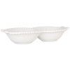 Clayre & Eef 6CEBO0202M Miska biela 18x7x3 cm 75 ml Keramický vidiecky štýl