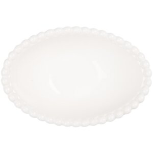 Clayre & Eef 6CEBO0204 Miska biela 12x8x4 cm 75 ml