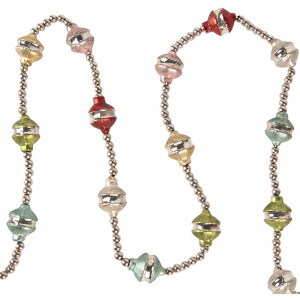 Clayre & Eef 65995 Vianočná girlanda Silver...