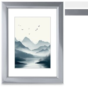 Hama Plastový rám Chill White Silver 10x15...