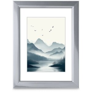 Hama Plastový rám Chill White Silver 10x15 cm 13x18 cm 15x20 cm 30x40 cm