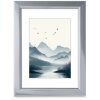 Hama Plastový rám Chill White Silver 10x15 cm 13x18 cm 15x20 cm 30x40 cm