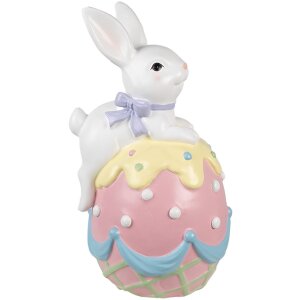 Clayre & Eef dekoratívny zajac na veľkonočnom...