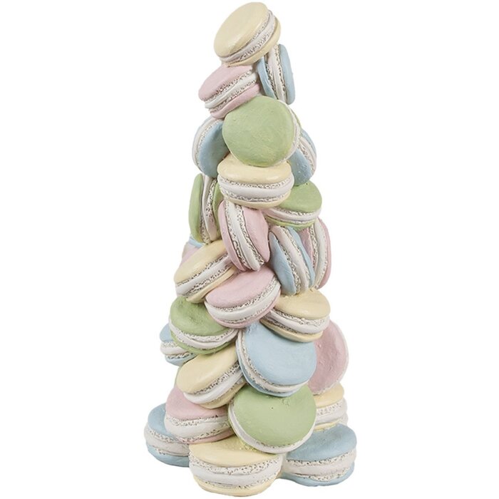 Clayre & Eef 6PR5165 Dekorácia na tortu Macaron Ø 12x25 cm