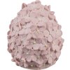 Clayre & Eef Dekoratívne vajíčko ružové Ø 6x7 cm Polyresinová veľkonočná dekorácia