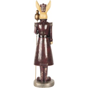Clayre & Eef dekoratívny králik 6PR5467 vidiecky štýl polyresin 13x12x47 cm