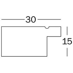 Walther Beyond design rám 21x29,7 cm strieborné číre sklo MDF zadný panel
