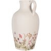 Clayre & Eef Dekoratívny džbán vo vidieckom štýle béžovo-ružový Ø 30 cm Výška 50 cm