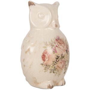 Clayre & Eef dekoratívna sova 11x10x17 cm...