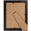 Clayre & Eef Fotorámik 10x15 cm Čierny elegantný obrazový rám v boho štýle