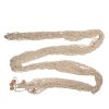 Clayre & Eef 66072 Dekorácia Fishnet Beige 200x400 cm Country style