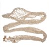 Clayre & Eef 66072 Dekorácia Fishnet Beige 200x400 cm Country style
