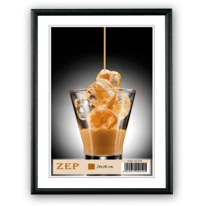 Hliníkový rám na obrazy ZEP Burpali 21x29,7 cm čierny DIN A4