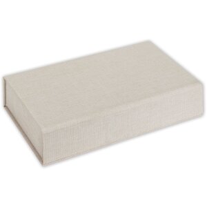 ZEP USB Fotobox Lodi Beige Leinen 23x12,5x5 cm ohne USB-Stick