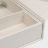 ZEP USB Fotobox Lodi Beige Leinen 23x12,5x5 cm ohne USB-Stick