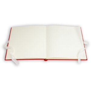 ZEP fotoalbum Symfónia 7 látkové červené srdce 23x23cm 28 strán s darčekovou krabičkou