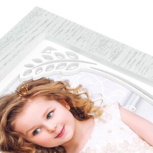 ZEP Drevený fotorámik Eveline 15x20 cm biely príležitostný rám