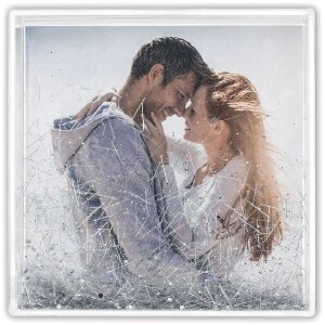 ZEP trasúci sa rámček lesklý 10x10 cm