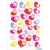 Štítky na šperky HERMA MAGIC dotted hearts, fólia 1 list